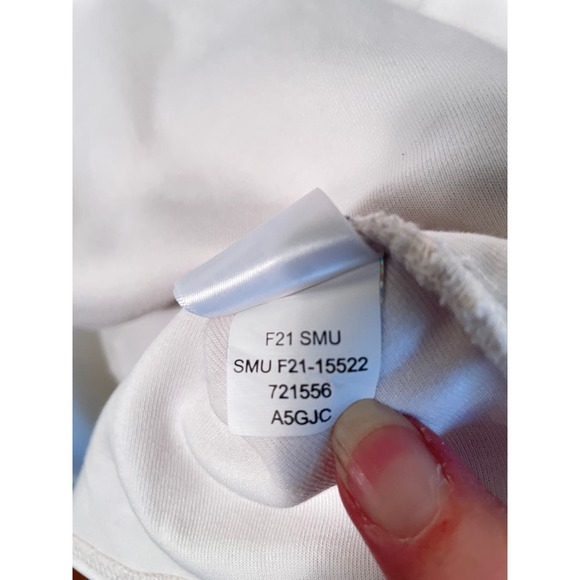 The North Face City Standard Double-Knit Funnel Neck Gardenia White VGC - Picture 9 of 11